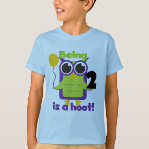 Lechuza Hoot 2 cumpleaños camisetas y regalos de T