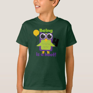 Lechuza Hoot 4º cumpleaños camisetas y regalos