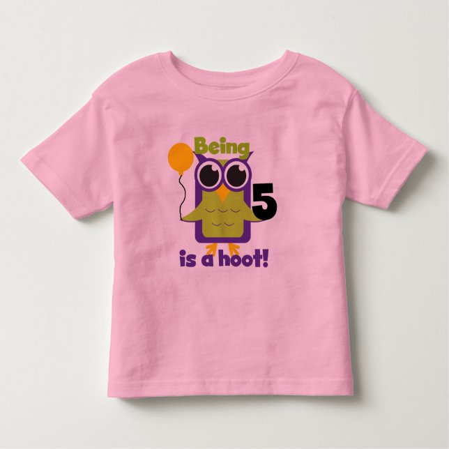 Lechuza Hoot Camisetas y Regalos de cumpleaños (Anverso)