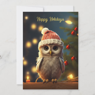 Lechuza navidad