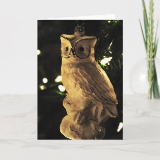 Lechuza navidad