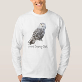 Lechuza Nival Camiseta Larga