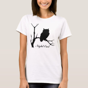 Lechuza nocturna: Camiseta de búho