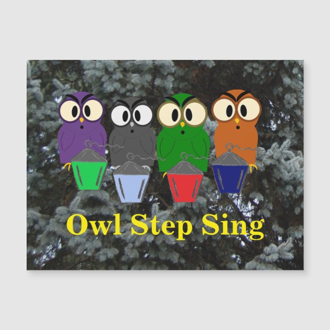 Lechuza Paso Caza Bryn Mawr Linternas Magnética Ta (Anverso)