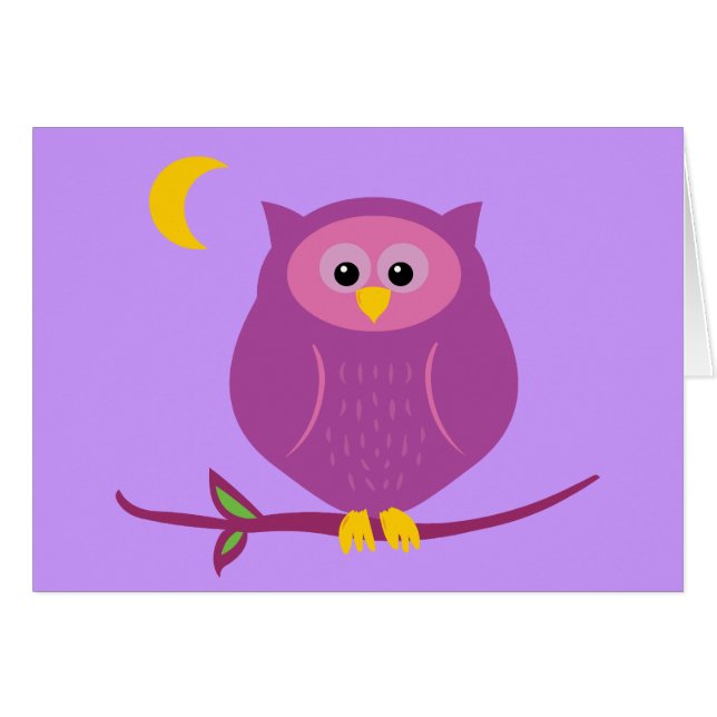 Lechuza púrpura (Anverso (Horizontal))