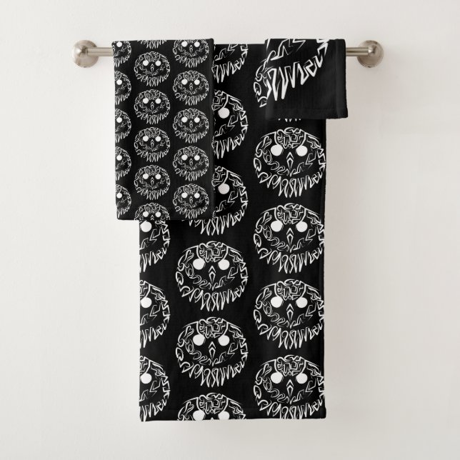 Lechuza Tribal Negra y Blanca (In situ)