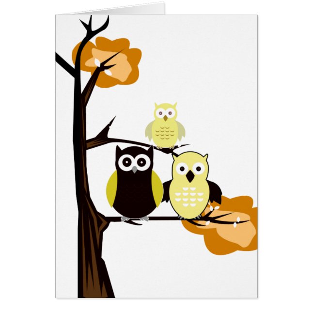 Lechuzas amarillas (Frente)