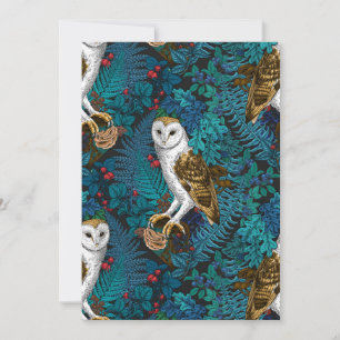 Lechuzas, helechos, robles y bayas 3