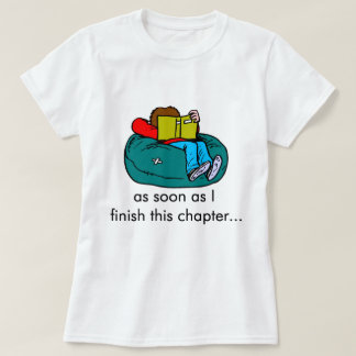 Lector de camisetas y regalos.