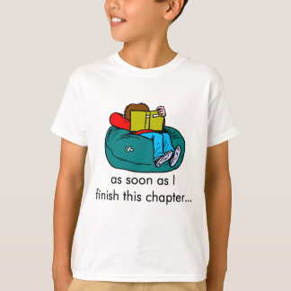 Lector de camisetas y regalos.