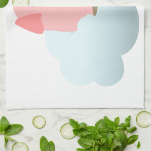 Lector de cerdo Personalizado en toalla de cocina