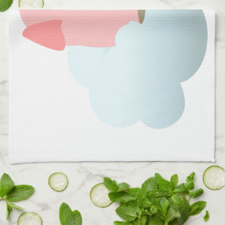 Lector de cerdo Personalizado en toalla de cocina 