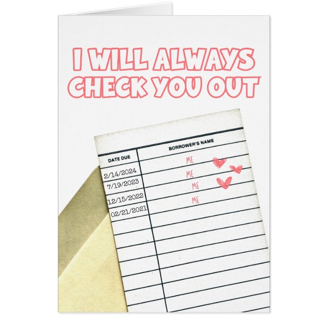 Lector de tarjetas de San Valentín (Frente)