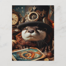 Lector de tarjetas Fantasy Otter Steampunk Tarot