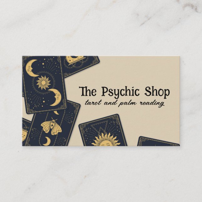 Lector de tarjetas Psychic Palm & Tarot (Anverso)