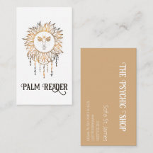 Lector de tarjetas Tarot de lectura de palma psíqu