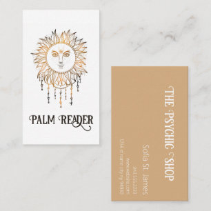 Lector de tarjetas Tarot de lectura de palma psíqu