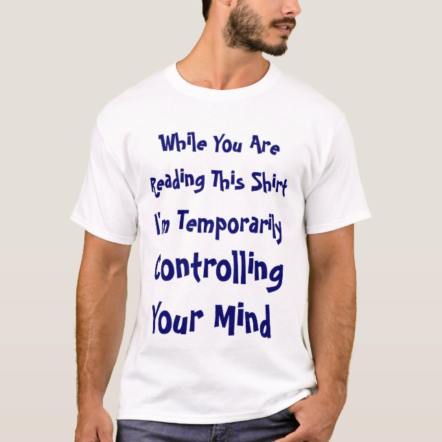 Lectura de esta camiseta de la camisa (Anverso)