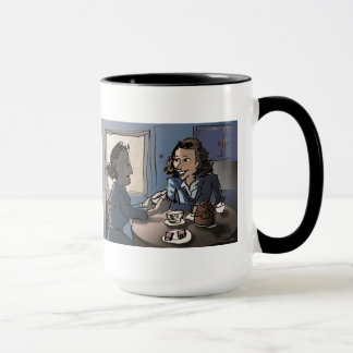 Lectura de la taza de las hojas