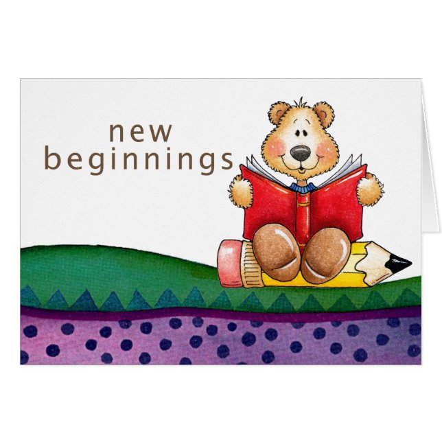 Lectura del oso de peluche (Anverso (Horizontal))