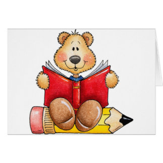 Lectura del oso de peluche