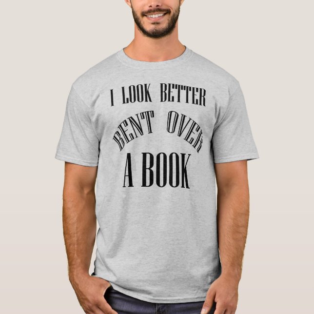 Lectura divertida, amante del libro, camiseta de g (Anverso)