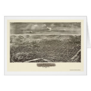 Lectura, mapa panorámico del PA - 1898