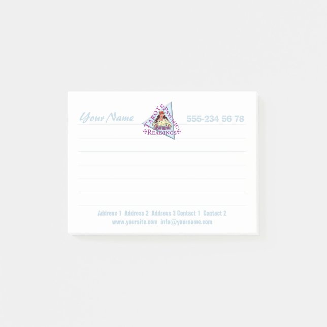 Lectura Tarot - Notas PostIt (Anverso)