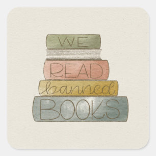 Leemos al Pegatina de Libros Prohibidos