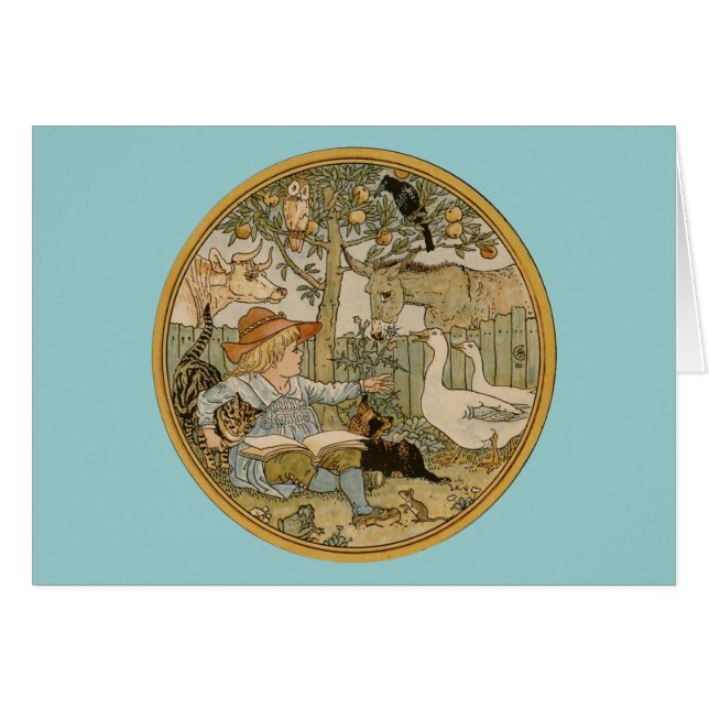 Leer a los animales (Anverso (Horizontal))