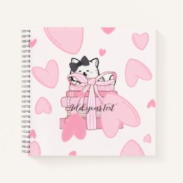 Leer • Amar • Escribir – Cuaderno de Gato y Libro