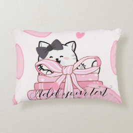 Leer • Amar • Relajarse – Almohada de Gato y Libro