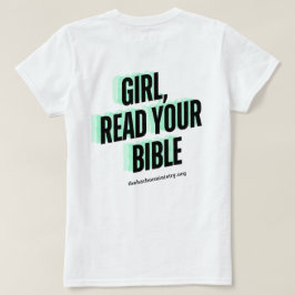 Leer la camiseta de tu Biblia