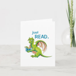 Leer la tarjeta de felicitación Dragon