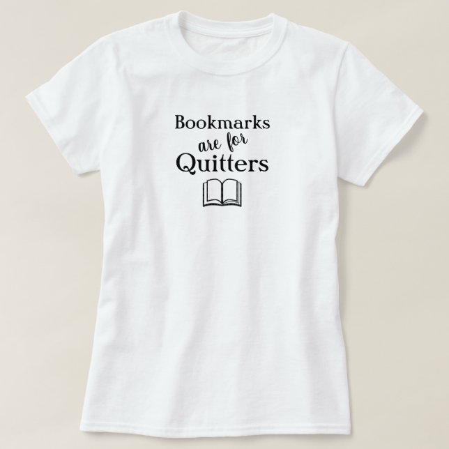 Leer libros con camiseta (Diseño del anverso)