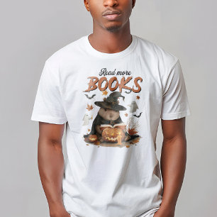 Leer más Camiseta Divertida de Capybara Halloween