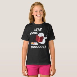 Leer más libros: Camiseta divertida de Halloween