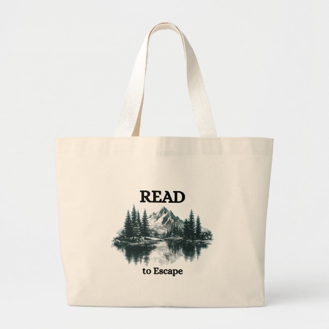 Leer para Escapar – Bolsa Tote Leer para Escapar (Frente)