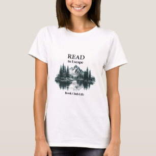 Leer para Escapar – Camiseta de la vida del club d