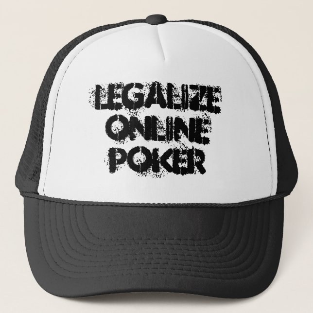 Legalice el gorra en línea del póker (Anverso)
