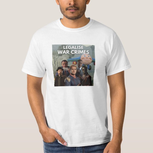 Legalizar camisetas de crímenes de guerra (Anverso)