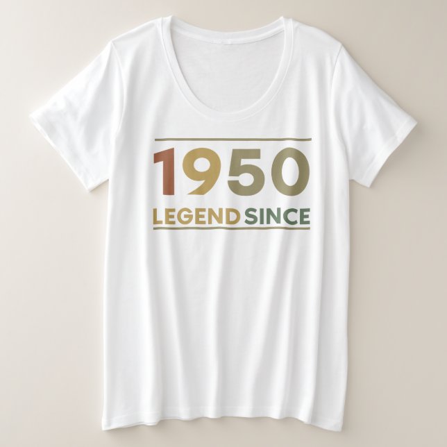 Legend Since 1950 (Anverso del diseño)