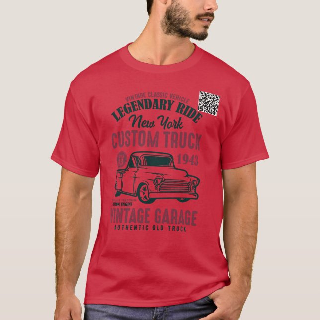 Legendaria camiseta de hombres (Anverso)