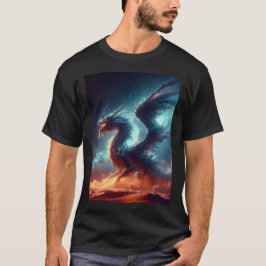 Legendaria camiseta gráfica del dragón