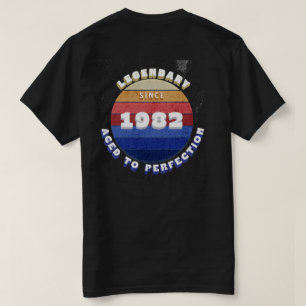 Legendario desde 1982 Camiseta Retro