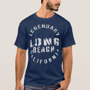 LEGENDARY LONG BEACH - Camiseta CÍRCULO STAMP