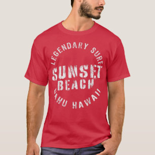 LEGENDARY SURF SUNSET BEACH - Camiseta CÍRCULO STA
