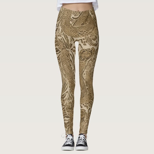 Legging Animal Print Serpiente (Anverso)