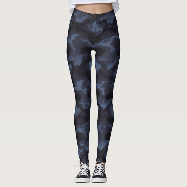 Legging Camo Clásico Noche (Anverso)