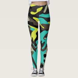 Legging Camo ideal para yoga o el gimnasio